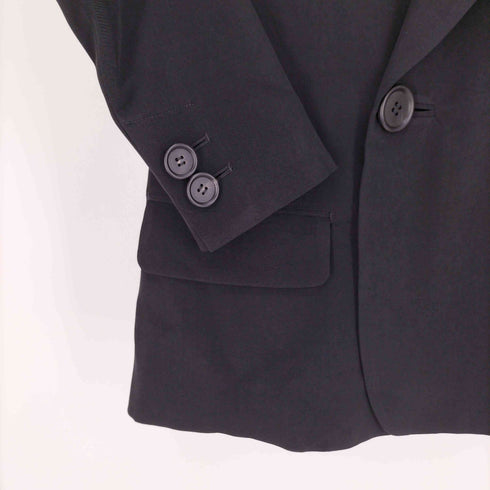 レギュレーションヨウジヤマモトメン REGULATION Yohji Yamamoto MEN 24SS DEKA釦 ピークドラペル トリアセテート ポリ ダブルブレスト テーラード ジャケット レディース JPN:1