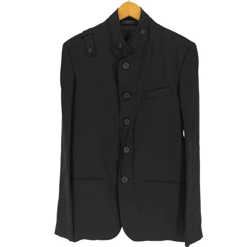 レギュレーションヨウジヤマモトメン REGULATION Yohji Yamamoto MEN 24SS CELLULOSE 5BS JACKET セルロース 5B スタンド ネック テーラ―ド ジャケット メンズ JPN:1