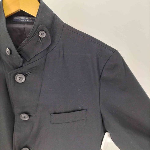 レギュレーションヨウジヤマモトメン REGULATION Yohji Yamamoto MEN 24SS CELLULOSE 5BS JACKET セルロース 5B スタンド ネック テーラ―ド ジャケット メンズ JPN:1