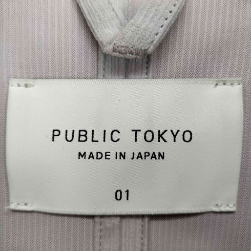 パブリックトウキョウ PUBLIC TOKYO ポリコーデュロイジップブルゾン メンズ JPN:1
