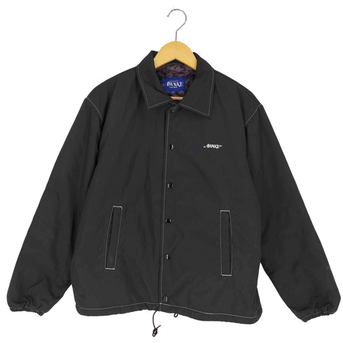 アウェイク Awake NY Faux Fur Leopard Lined Coaches Jacket フェイクファー 裏地レオパード コーチジャケット メンズ JPN:S