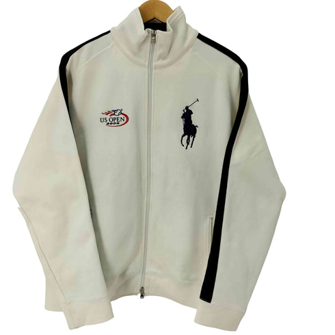 アールエルエックスラルフローレン RLX RALPH LAUREN ビッグポニー刺繍 ダブルジップトラックジャケット US OPEN 2006 メンズ import:XL