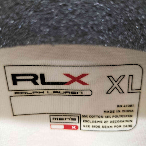 アールエルエックスラルフローレン RLX RALPH LAUREN ビッグポニー刺繍 ダブルジップトラックジャケット US OPEN 2006 メンズ import:XL