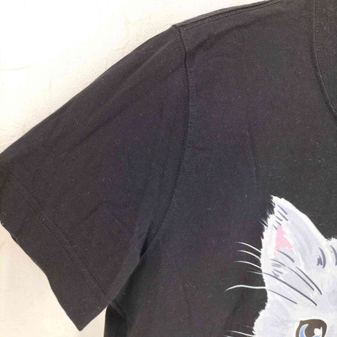 ヴィヴィアンウエストウッドレッドレーベル Vivienne Westwood RED LABEL キャットプリントクルーネックTシャツ レディース M