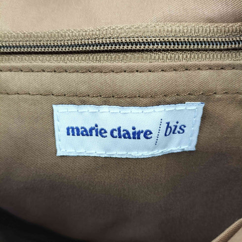 マリクレール marie claire 2WAY レザーカゴバッグ レディース