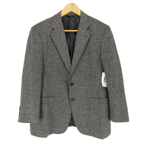 ギラロッシュ Guy Laroche シルク混 ウール 2ボタン テーラードジャケット メンズ
