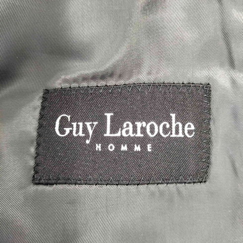 ギラロッシュ Guy Laroche シルク混 ウール 2ボタン テーラードジャケット メンズ