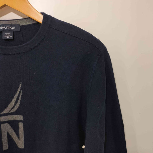 ノーティカ NAUTICA 90-00S コットン プルオーバー L/S ニット メンズ