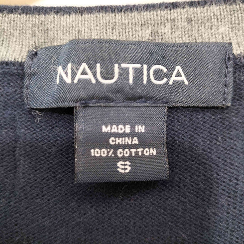 ノーティカ NAUTICA 90-00S コットン プルオーバー L/S ニット メンズ