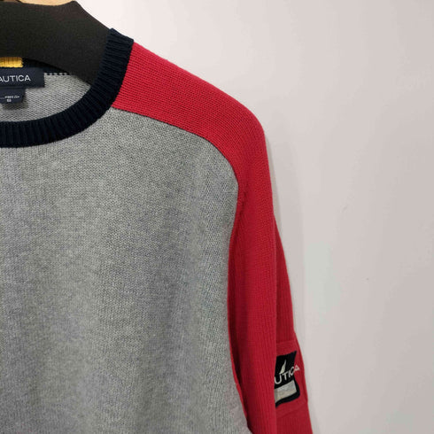 ノーティカ NAUTICA 90-00S コットン L/S プルオーバー ニット メンズ