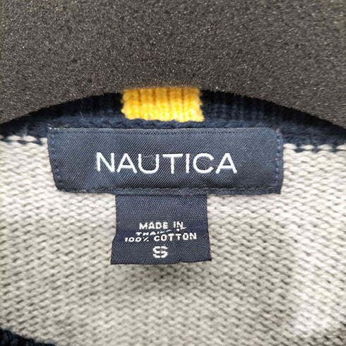 ノーティカ NAUTICA 90-00S コットン L/S プルオーバー ニット メンズ
