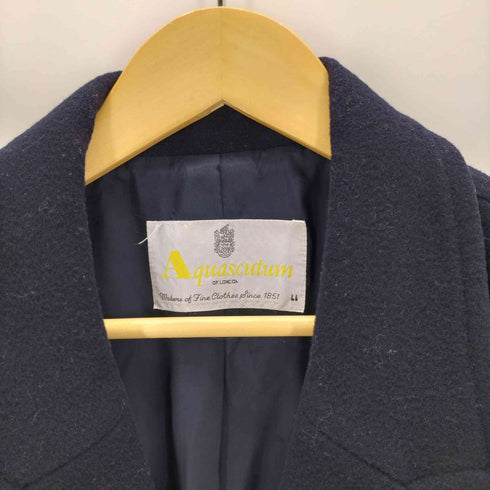 アクアスキュータム AQUASCUTUM 金ボタンウールダブルジャケット レディース JPN:XL