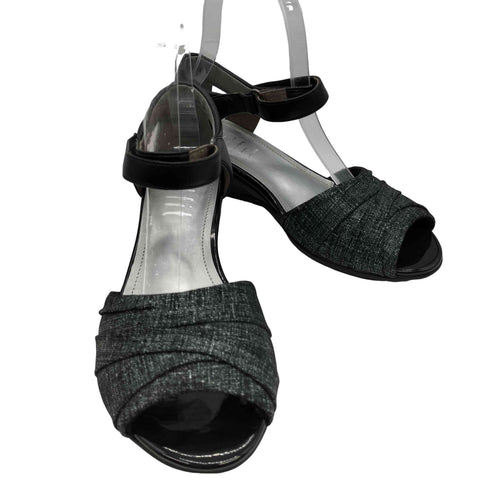 フィットフィット fitfit ストラップサンダル DENIM BLACK レディース JPN:24