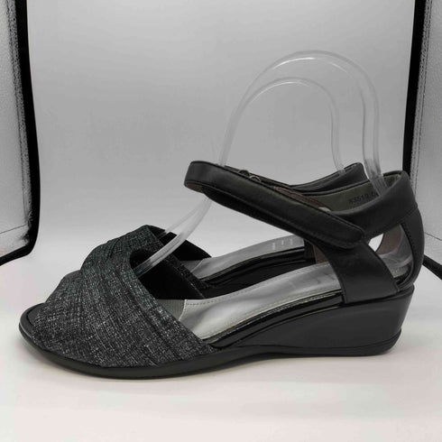 フィットフィット fitfit ストラップサンダル DENIM BLACK レディース JPN:24