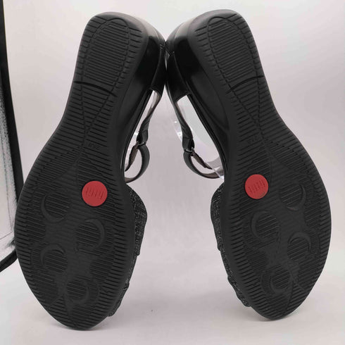 フィットフィット fitfit ストラップサンダル DENIM BLACK レディース JPN:24
