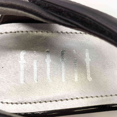 フィットフィット fitfit ストラップサンダル DENIM BLACK レディース JPN:24