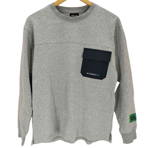 ジャックウルフスキン JACK WOLFSKIN STURDAY2.0 ポケットクルーネックロングスリーブTシャツ メンズ JPN:L
