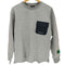 ジャックウルフスキン JACK WOLFSKIN STURDAY2.0 ポケットクルーネックロングスリーブTシャツ メンズ JPN:L