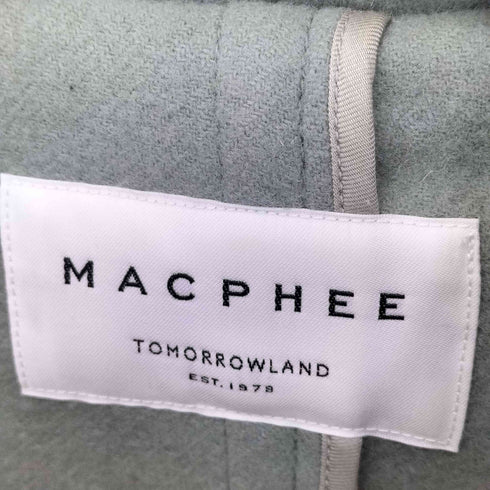 マカフィー MACPHEE ウールメルトンダッフルコート レディース 38