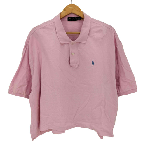 ポロラルフローレン POLO RALPH LAUREN ポニー刺繍 短丈 ポロシャツ メンズ import:XL