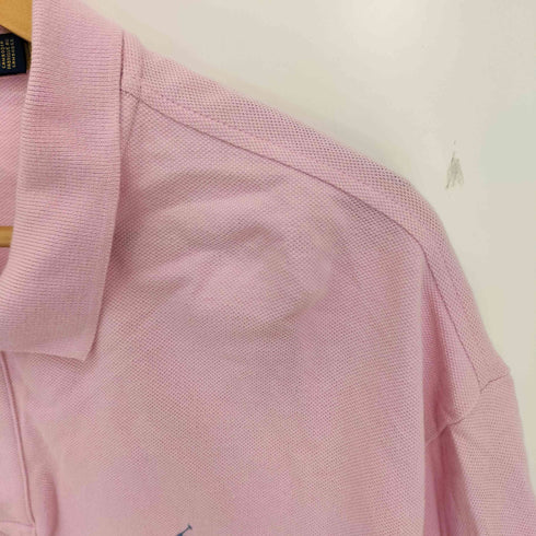 ポロラルフローレン POLO RALPH LAUREN ポニー刺繍 短丈 ポロシャツ メンズ import:XL