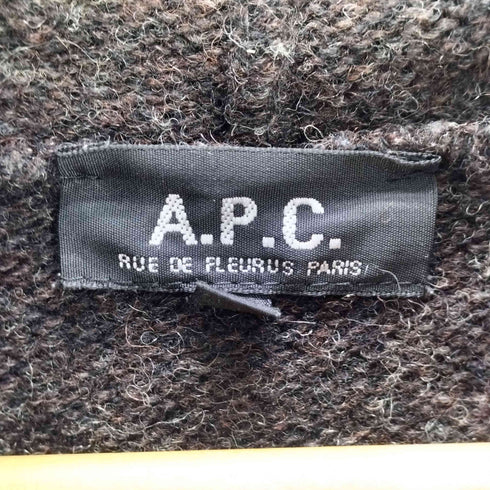 アーペーセー A.P.C. ウール ニット パーカー フランス製 レディース import:S