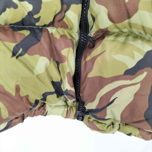 ベアー Bear カモ柄 リバーシブル ダウンジャケット メンズ