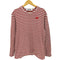 プレイコムデギャルソン PLAY COMME des GARCONS PLAY STRIPED T-SHIRT ボーダー ロングスリーブTシャツ メンズ JPN:XL