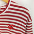 プレイコムデギャルソン PLAY COMME des GARCONS PLAY STRIPED T-SHIRT ボーダー ロングスリーブTシャツ メンズ JPN:XL
