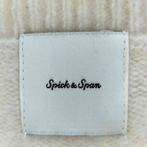 スピックアンドスパン Spick and Span カシミヤ混クルーネックニット レディース JPN:0