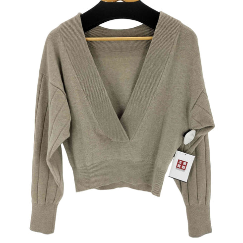 ジェーンスミス JANE SMITH 12GディープVネックニット レディース JPN:36