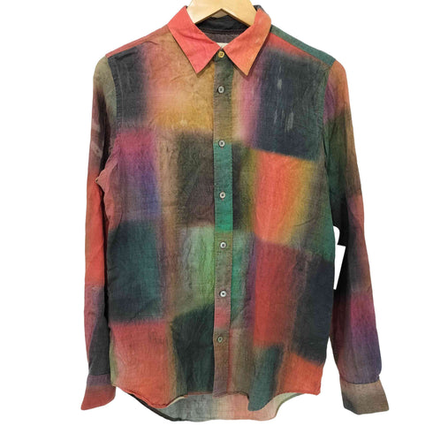 ポールスミス Paul Smith 総柄 マルチカラー L/S グラデーションシャツ メンズ import:S