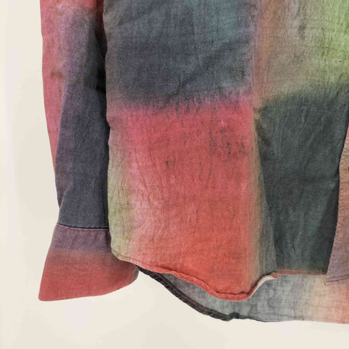 ポールスミス Paul Smith 総柄 マルチカラー L/S グラデーションシャツ メンズ import:S