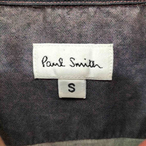 ポールスミス Paul Smith 総柄 マルチカラー L/S グラデーションシャツ メンズ import:S
