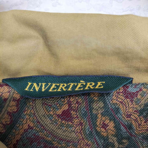 インバーティア INVERTERE 80~90S レザーパイピング モッズコート MADE IN ENGLAND メンズ S/M
