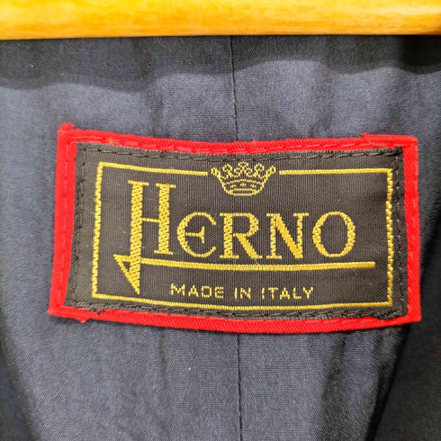 ヘルノ Herno MADE IN ITALY シルクステンカラーコート メンズ 50