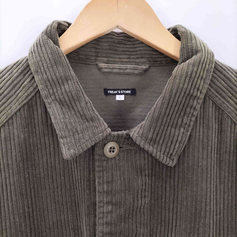 フリークスストア FREAKS STORE 太畝コーデュロイミリタリージャケット メンズ JPN:L