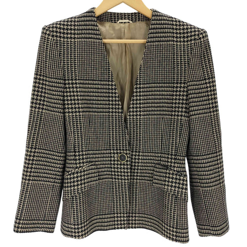 スポーツマックス SPORTMAX イタリア製 ノーカラージャケット レディース