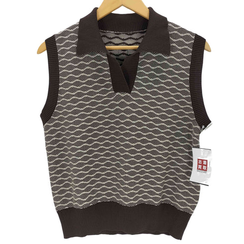 イーケークッキーズ EKCOOKIES KNIT VEST レディース