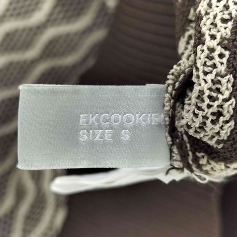 イーケークッキーズ EKCOOKIES KNIT VEST レディース