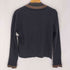 ジバンシィ GIVENCHY アンゴラ混バイカラーVネックニット レディース import:L