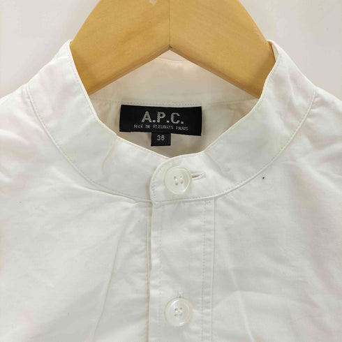 アーペーセー A.P.C. バンドカラーシャツ レディース 36