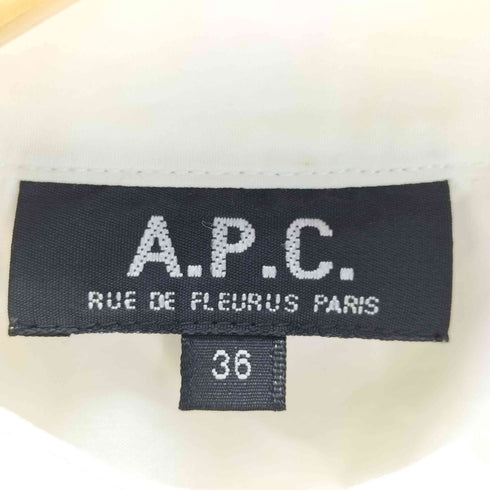 アーペーセー A.P.C. バンドカラーシャツ レディース 36