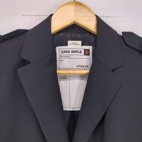 ザラ ZARA SRPLS エポレット付き 2ボタン シングルテーラードジャケット メンズ S
