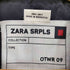 ザラ ZARA SRPLS エポレット付き 2ボタン シングルテーラードジャケット メンズ S