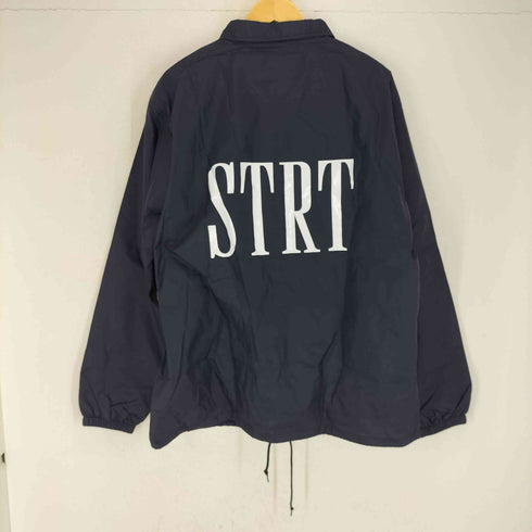 ストレイト STRAIIIGHT STRT LOGO COARCHES NAVY メンズ XXL