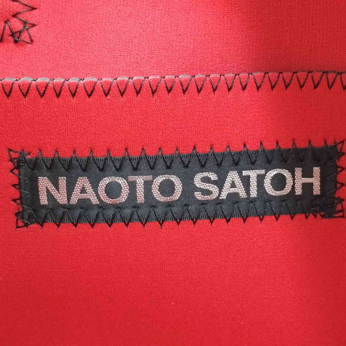 naoto satoh レザーボンディング スタッズトートバッグ レディース