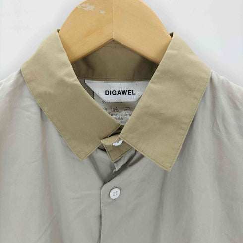 ディガウェル DIGAWEL バイカラーシャツ レディース JPN:1