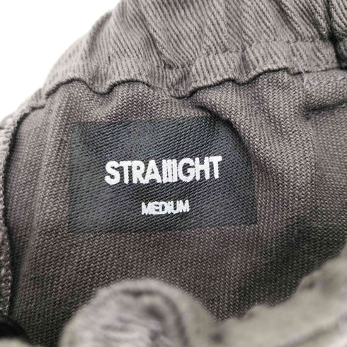 ストレイト STRAIIIGHT FATIGUE COTTON EASY PANT GRAY メンズ MEDIUM