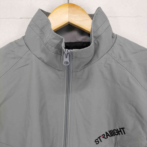 ストレイト STRAIIIGHT SWITCH NYLON TRACK JACKET GRAY メンズ L